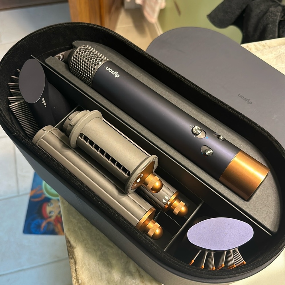 Dyson Airwrap™ multi-styler and dryer Complete Long Prussian Blue/Rich Copper